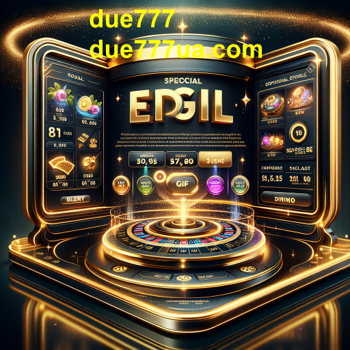 Explore as Promoções Especiais do Site Due777